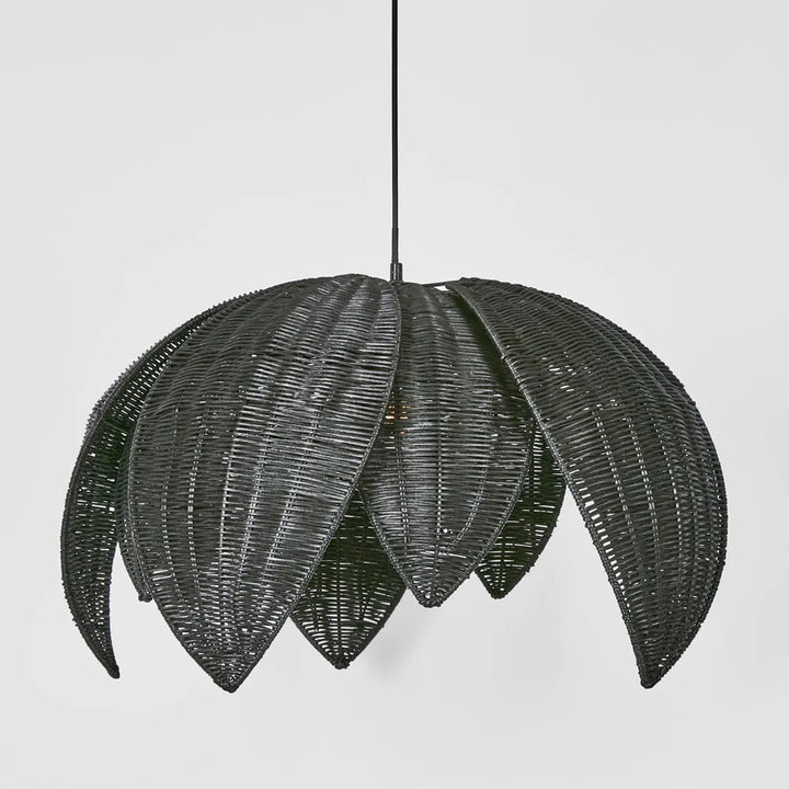 BALI LARGE PENDANT BLACK/NATURAL Black Pendant