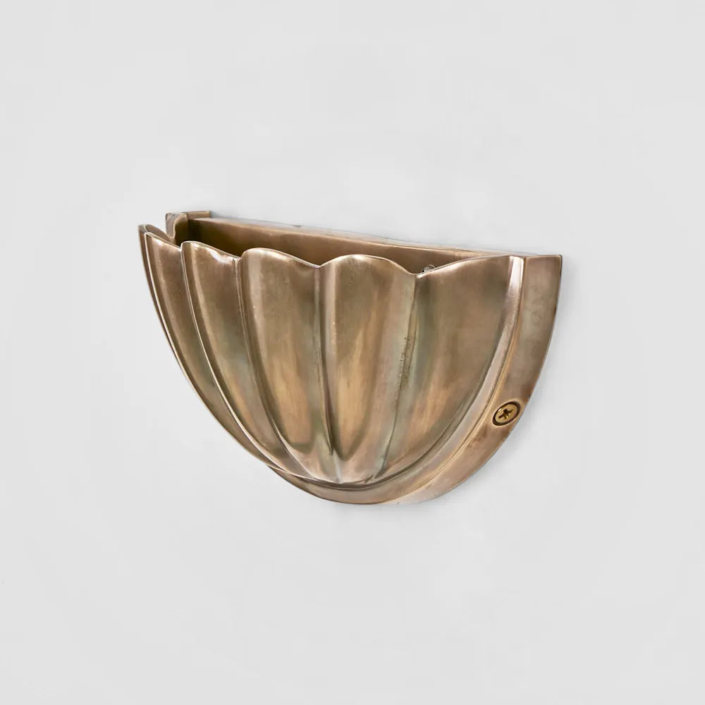 Half Moon Shell Shade Wall Light WALL LIGHT