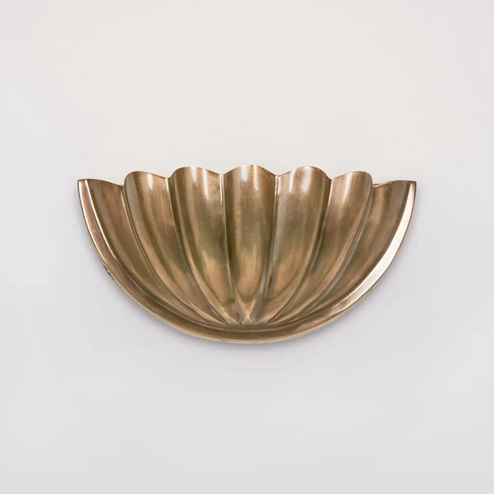 Half Moon Shell Shade Wall Light WALL LIGHT