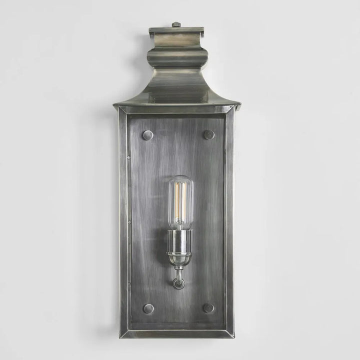 Westpoint Outdoor Wall Light Medium Antique Silver WALL LIGHT