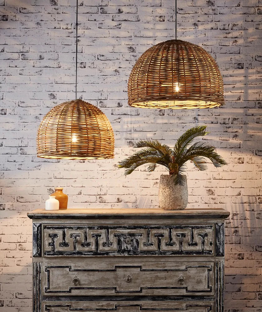 Rattan Ceiling Pendant Small/Large Natural Pendant