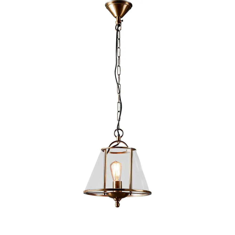 Cotton Tree Ceiling Pendant Antique Brass Pendant