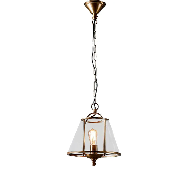 Cotton Tree Ceiling Pendant Antique Brass Pendant