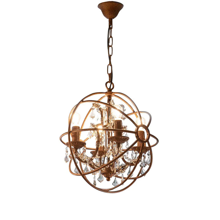 Sundance Chandelier Small/Medium Rust Small Chandelier