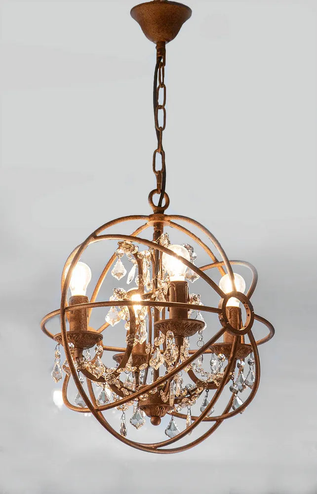 Sundance Chandelier Small/Medium Rust Chandelier