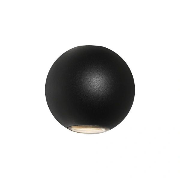 Cougar Genoa Black Exterior WALL LIGHT