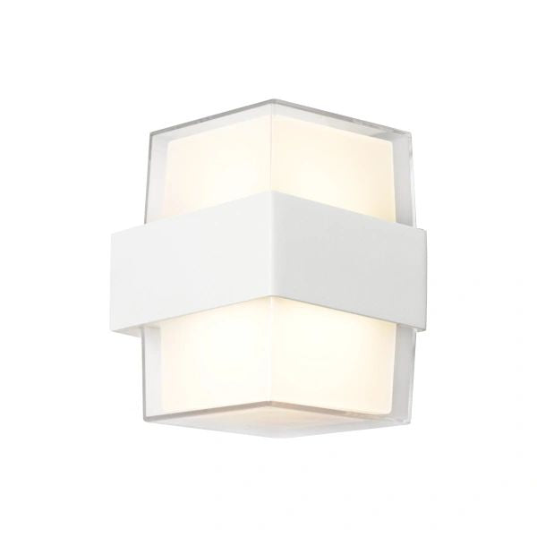 Cougar Haast Exterior White WALL LIGHT