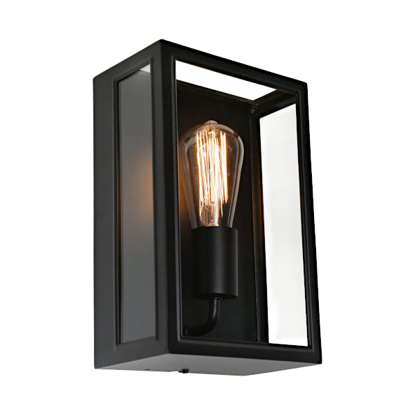 Cougar Harvard Exterior Light Black WALL LIGHT