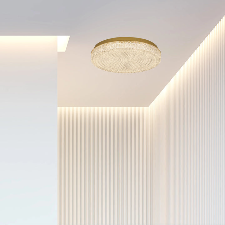 Calibo Ibis Crystalline Round LED CTC Light Ceiling light