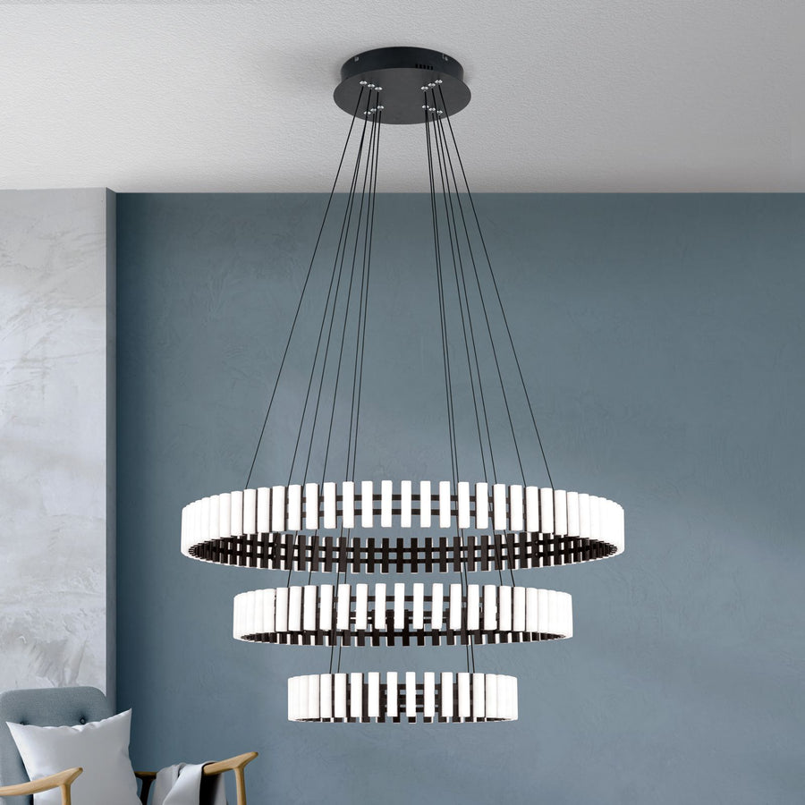 Piano Keys suspension black pendant pendant
