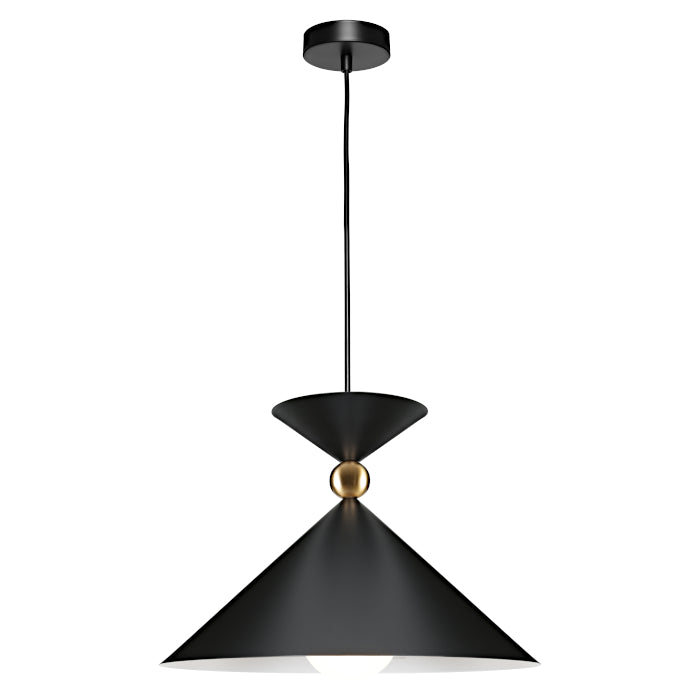 Cougar Krissy 1lt Pendant Large Black Pendant