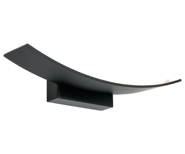 Larz 6Watt Black Black Large WALL LIGHT