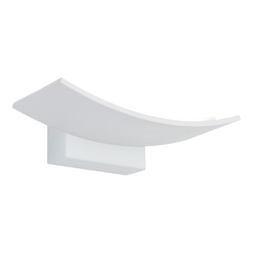 Larz 6Watt Black White Small WALL LIGHT