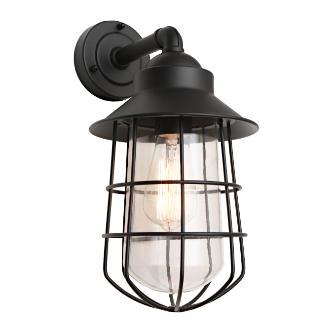 Cougar Lincoln Wall Light Black WALL LIGHT