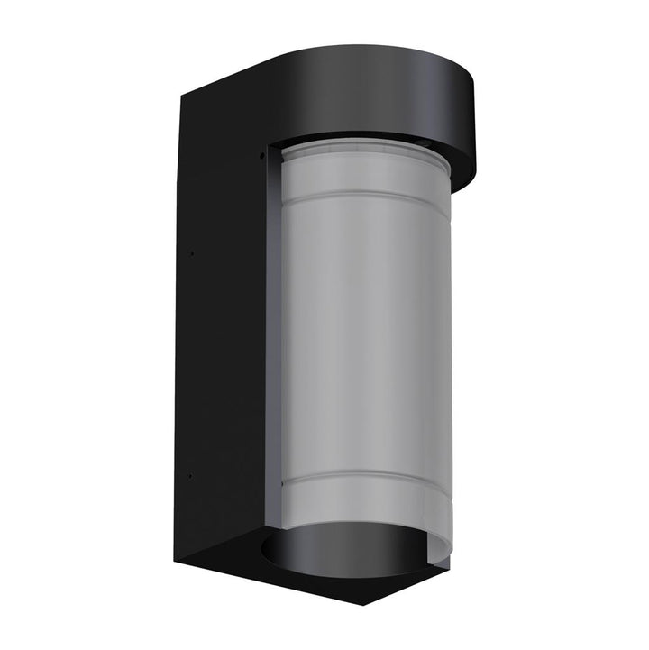 MILEY-10 10W Exterior IP65 LED Tricolour Wall light 240V Black Wall light