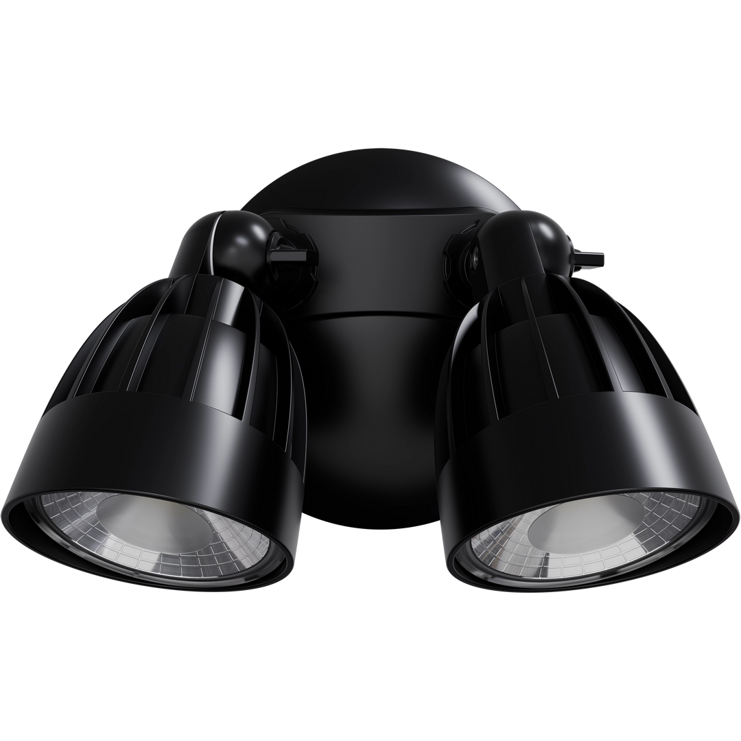 Calibo Nighthawk Double LED Spotlight | White Flood and Sensor light