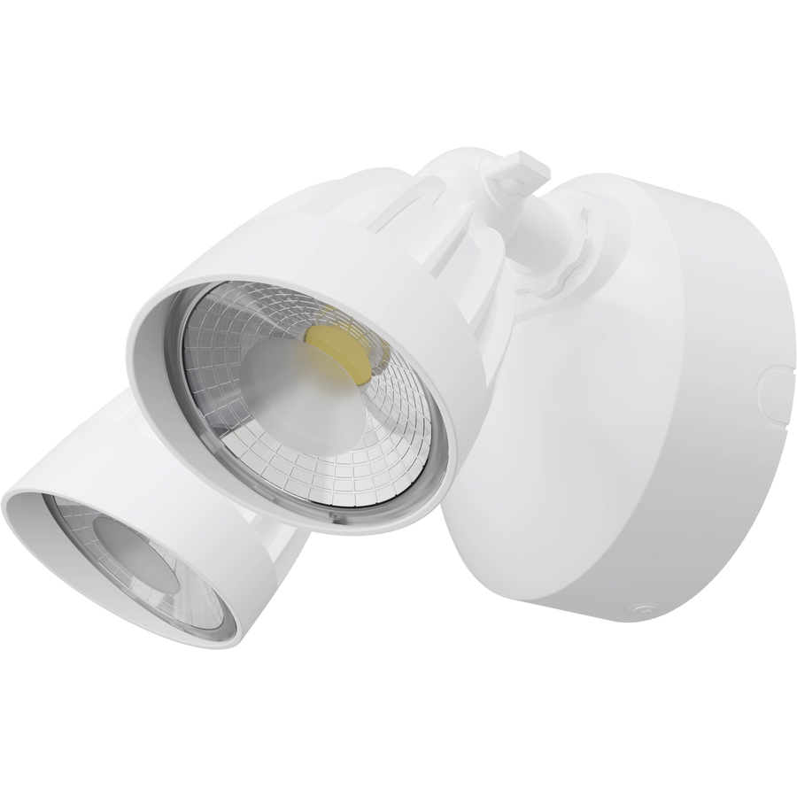 Calibo Nighthawk Double LED Spotlight | White White Flood and Sensor light