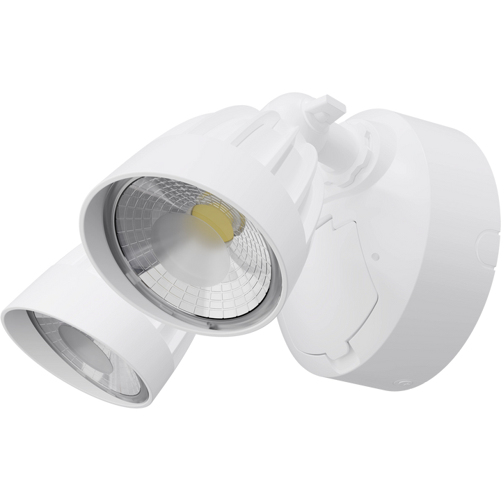 Calibo Nighthawk Double LED Spotlight with Sensor White Flood and Sensor light