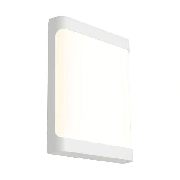 Cougar Odessa Plain Exterior White WALL LIGHT