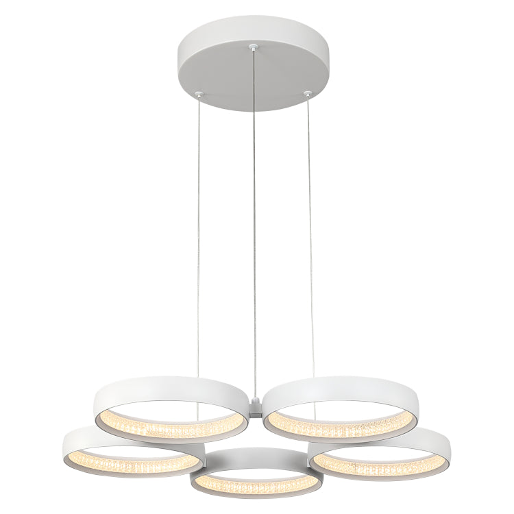Cougar Olympus LED Pendant White 5 light Pendant