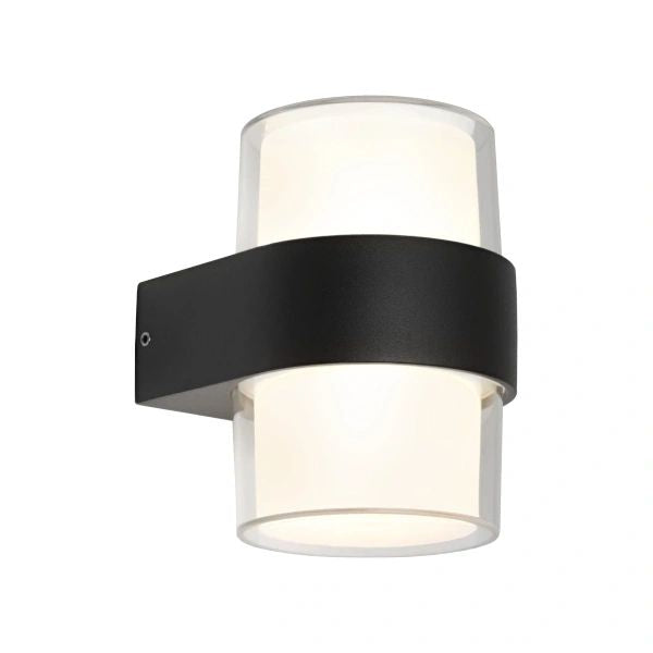 Cougar Otara Exterior Black WALL LIGHT