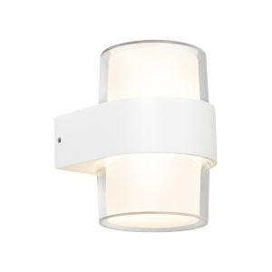Cougar Otara Exterior White WALL LIGHT