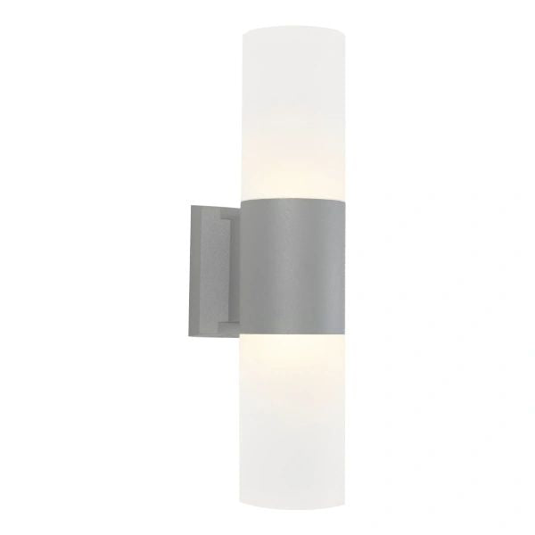Cougar Ottawa Exterior Silver WALL LIGHT