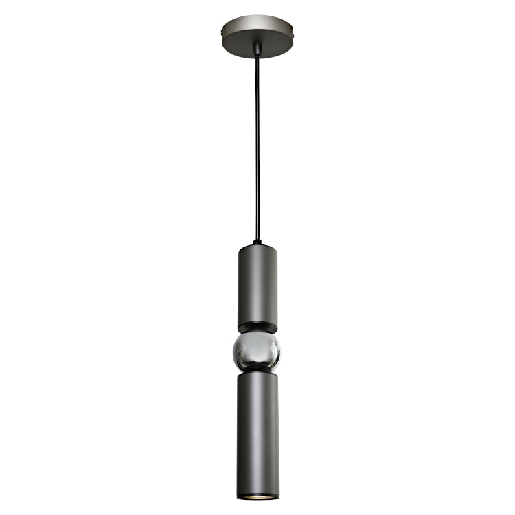 Cougar Rolo 1lt Pendant Charcoal Chrome Pendant