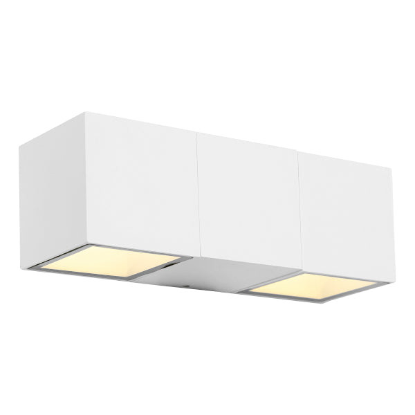 Cougar Solano Exterior White WALL LIGHT