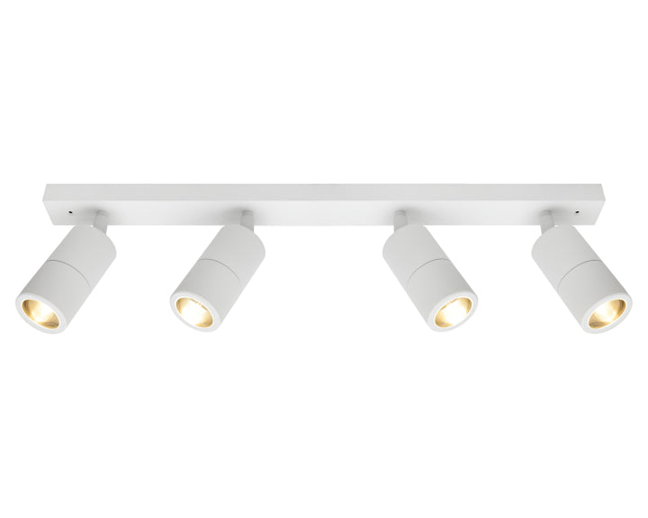 Cougar Stockholm 2lt/3lt/4lt Rail White 4 Light Spot light