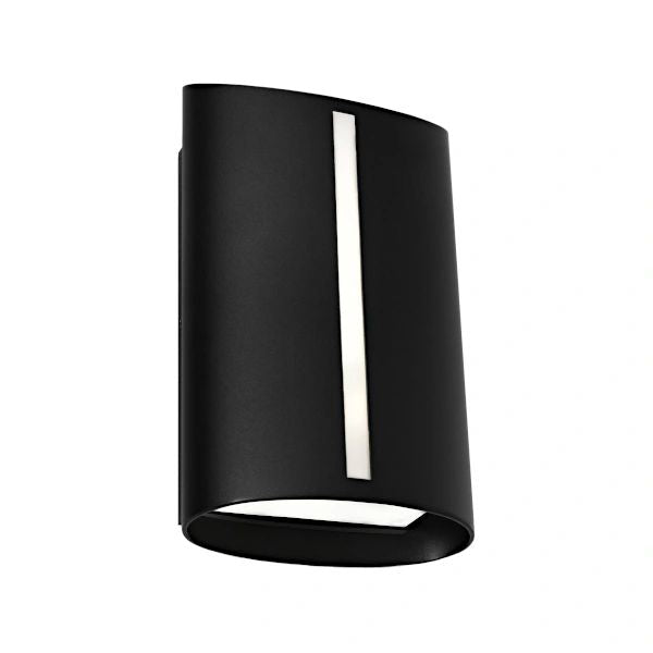 Cougar Temma Black Exterior WALL LIGHT