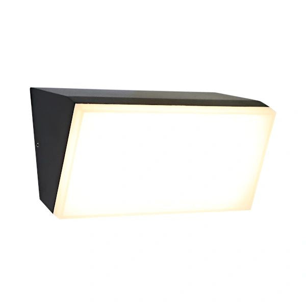 Cougar Tulsa Black Exterior WALL LIGHT