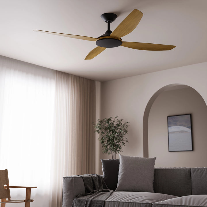 Vanga DC ceiling Fan with Teak Blades Ceiling Fan