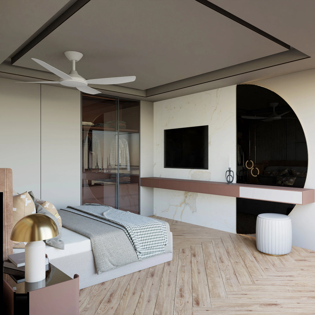 Vanga DC Ceiling Fan Black/White Ceiling Fan