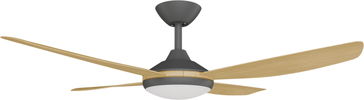 Vanga DC Fan Bamboo blades with Light Black with Bamboo Ceiling Fan