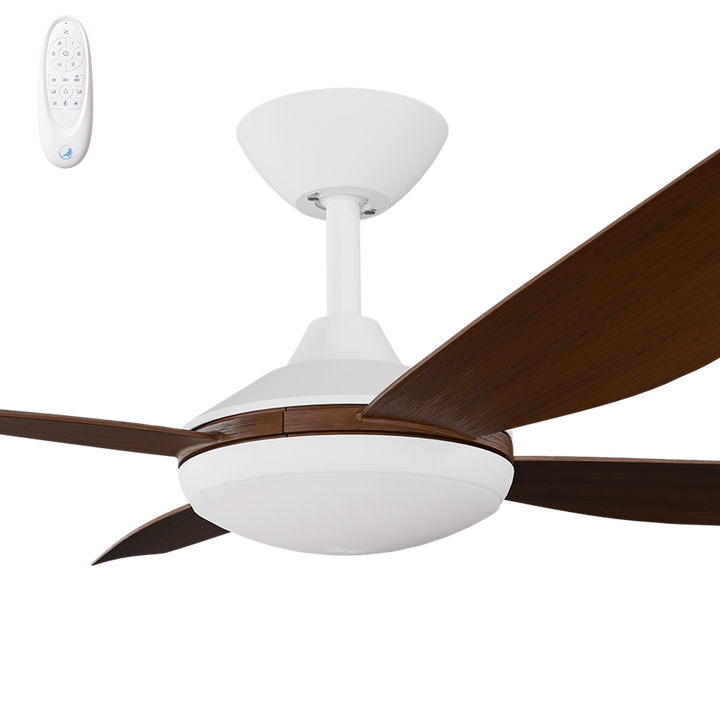 Vanga DC Fan Koa Blades with Light Celling Fan