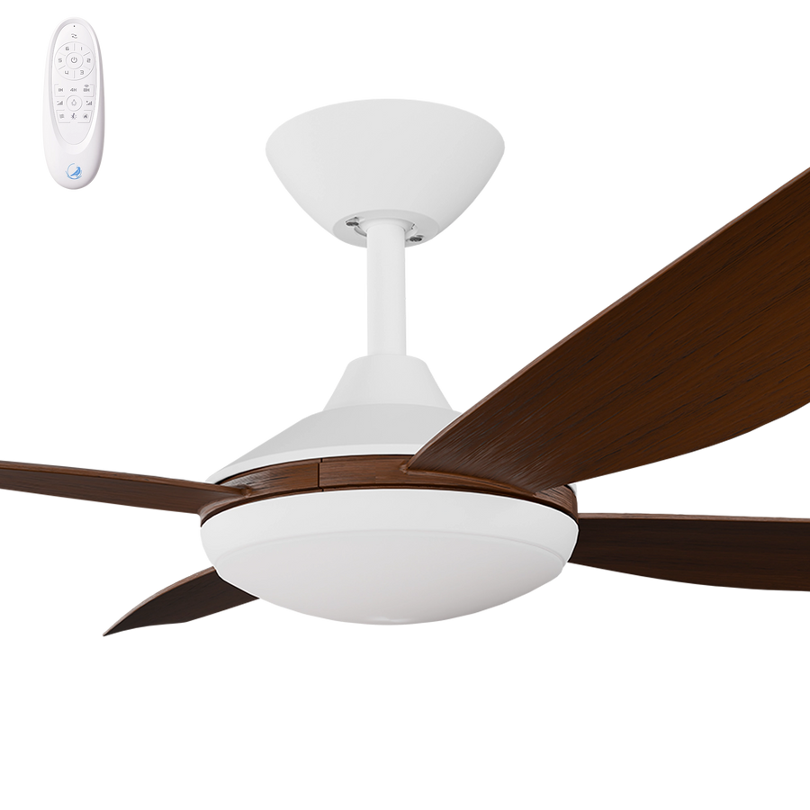 Vanga DC Fan Koa Blades with Light Celling Fan
