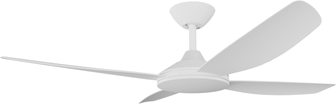 Vanga DC Ceiling Fan Black/White White Ceiling Fan