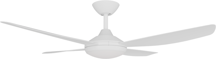 Vanga DC Fan with Black/ white Blades with Light White Ceiling Fan