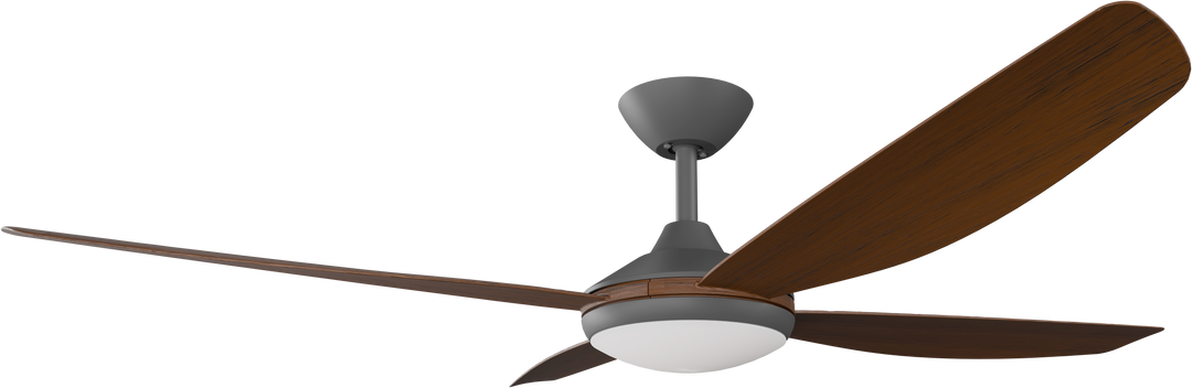 Vanga DC Fan Koa Blades with Light Black with Koa Celling Fan