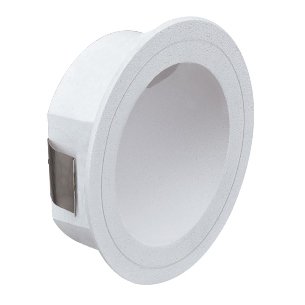 YOU-3W Round Recessed LED Step Light IP54 240v White step light