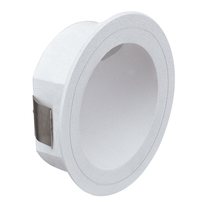 YOU-3W Round Recessed LED Step Light IP54 240v White step light