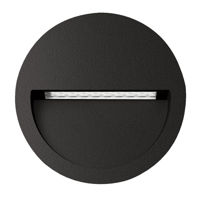 ZAC-4 RND REC IP65 4W 12V Black step light