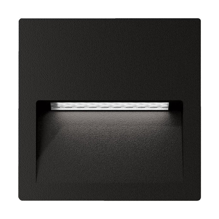 ZAC-4 SQR REC IP65 4W 12V Black step light