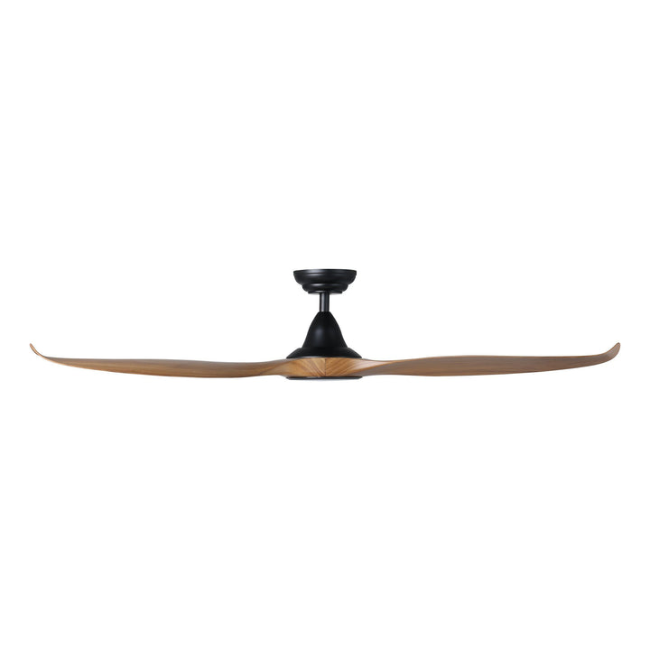 EGLO NOOSA 60 DC ceiling fan TEAK with LED Light