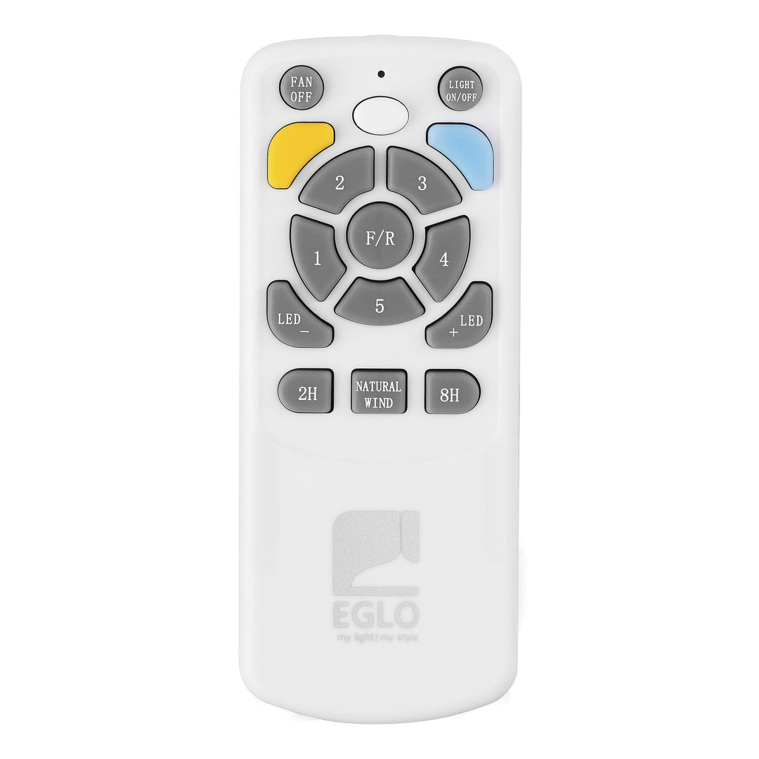 EGLO NOOSA 60 DC ceiling fan Blackbutt with LED Light