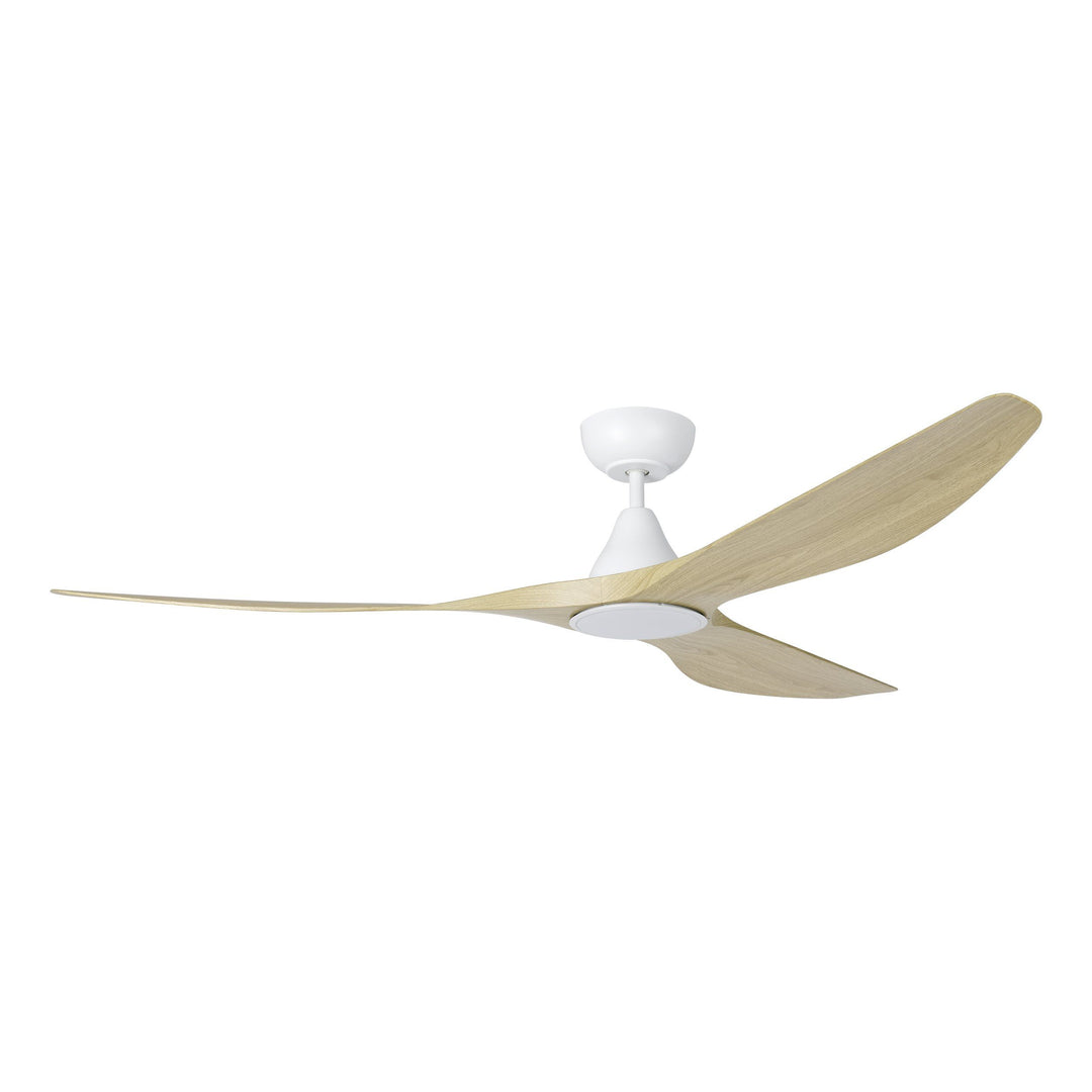 SURF 72 ceiling fan with LED light Light Oak Celling Fan