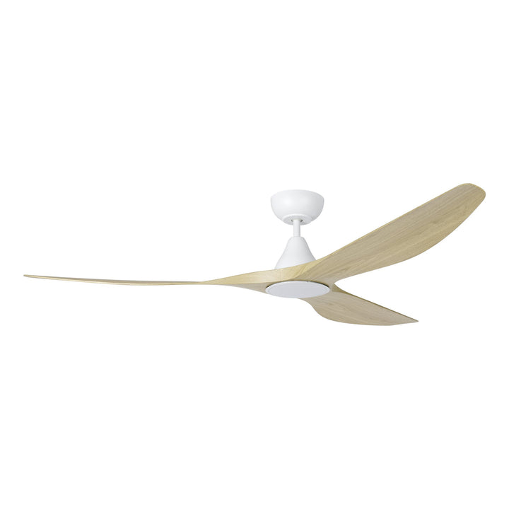 SURF 72 ceiling fan with LED light Light Oak Celling Fan