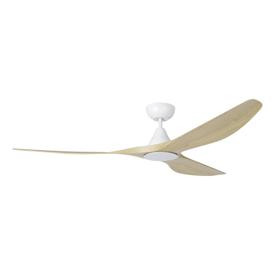 SURF 72 ceiling fan with LED Oak Celling Fan