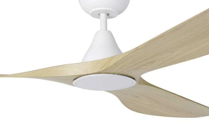 SURF 72 ceiling fan with LED light Light Oak Celling Fan